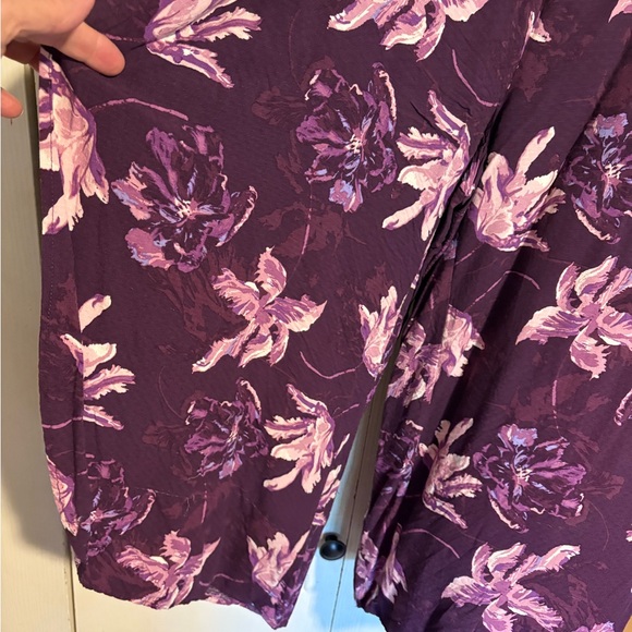 Floral Purple Women's Robe Set - Picture 3 of 3